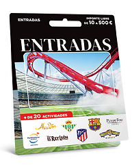Tarjeta Entradas