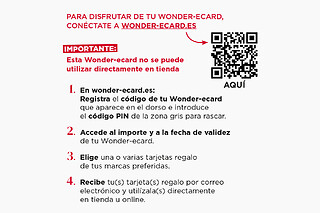 Tarjeta Regalo Mágico