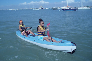Alquiler de kayak individual en Chiclana (Cádiz)