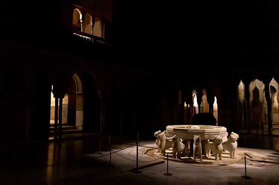 Visita nocturna a la Alhambra con guía oficial para 2 personas