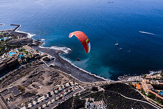Un vuelo sensation en parapente para 1 en Daydream Paragliding en La Escalona (Santa Cruz de Tenerife)