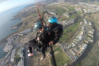 Un vuelo sensation en parapente para 1 en Daydream Paragliding en La Escalona (Santa Cruz de Tenerife)