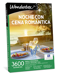 Noche con cena romántica