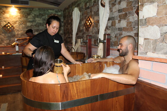 Un acceso a espacio bienestar para 1 en Beer Spa Salou en Salou (Tarragona)