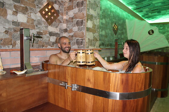 Un acceso a espacio bienestar para 1 en Beer Spa Salou en Salou (Tarragona)