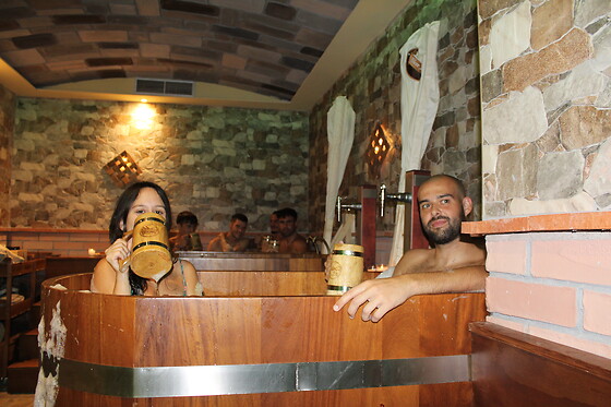 Un acceso a espacio bienestar para 1 en Beer Spa Salou en Salou (Tarragona)