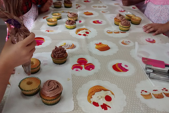 Taller adultos de cupcakes en Cartagena (Murcia)