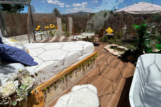Dos noches en burbuja con desayuno para 2 en Sky Dreams Experience en El Tiemblo ( Ávila)