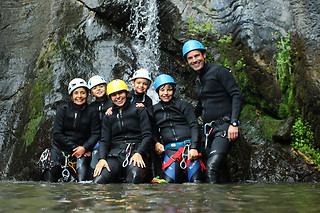 Iniciación al barranquismo y Rafting en Llavorsí (Lleida)