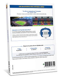 Especial Comunión: FC Barcelona - 2 entradas