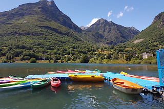 Paseo en kayak en Eriste (Huesca)