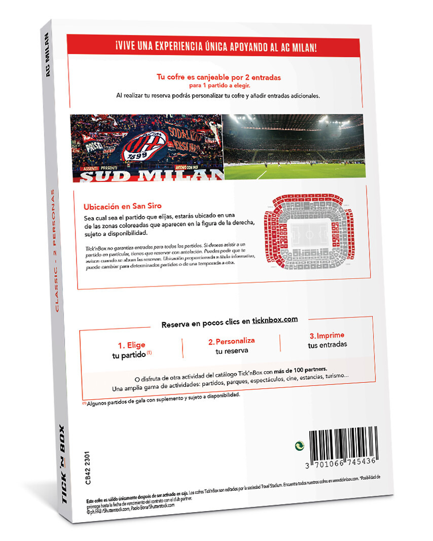 AC Milan Classic - 1 partido