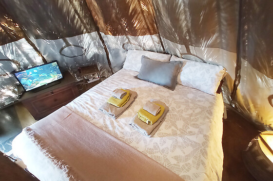Una noche con desayuno para 2 en Studio Mazo The Glamping en El Poleal, Lodero (Santa Cruz de Tenerife)