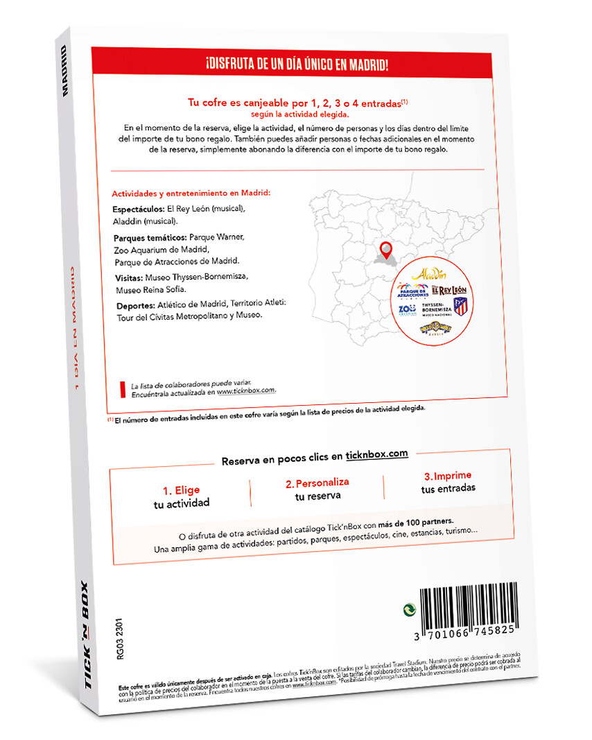 Especial Comunión: 100% Madrid – Multiactividades