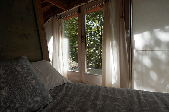 Dos noches en cabaña para 2 en La Cabaña del árbol del Vilaró en Vidrá (Girona)