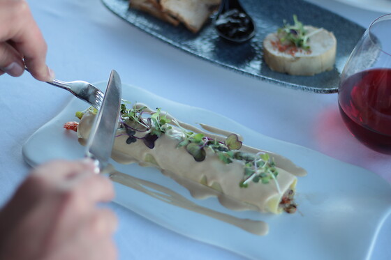 Un menú degustación para 2 en El Xalet de Montjuic en Barcelona
