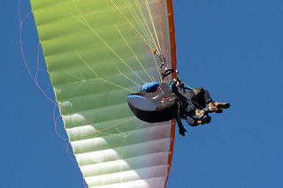 Vuelo en parapente biplaza con monitor  en Gijón (Asturias)