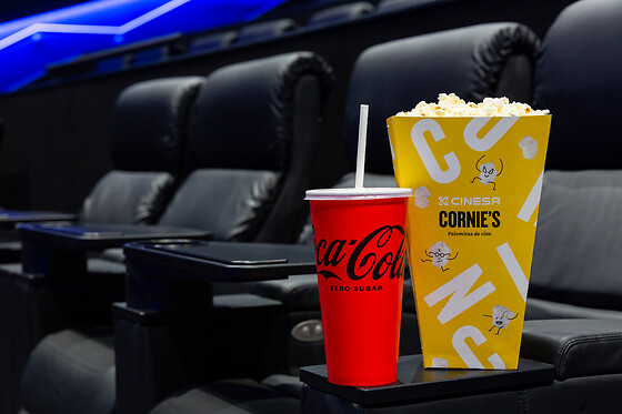 Cine + menú para 2 personas