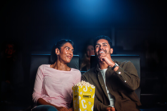 Cine + menú para 2 personas