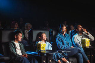 Cine + menú para 2 personas