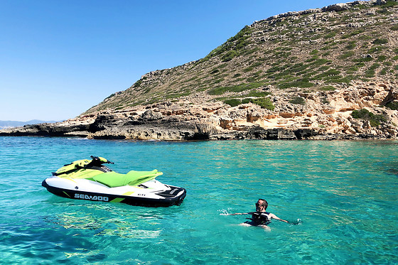 Excusión en Jetski a la Catedral de Palma (Islas Baleares)