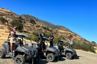 Una ruta en buggy safari para 1 o 2 personas en Rangers Safari Tours en Las Lagunas de Mijas (Málaga)