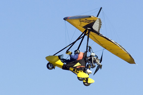 Vuelo en ultraligero en Das (Girona)