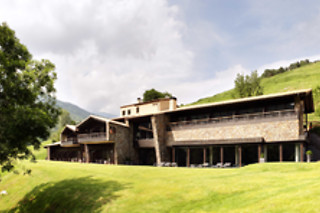 Un acceso a espacio bienestar para 2 en Hotel Rural Spa Resguard dels Vents en Ribes de Freser (Girona)