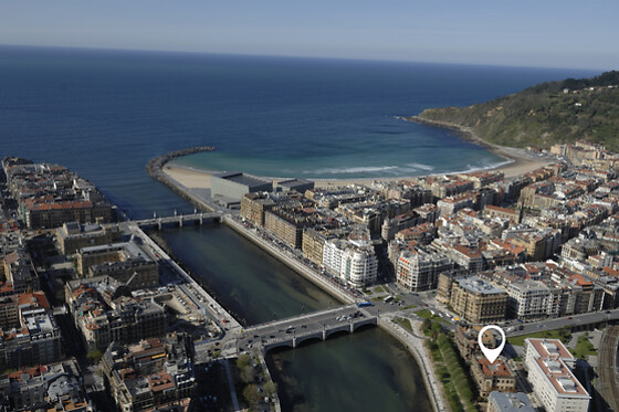 Una noche con desayuno para 2 en Abba San Sebastián**** en San Sebastián (Gipuzkoa)