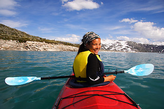 Kayak individual en Roses (Girona)
