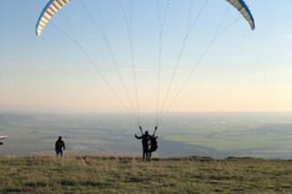 Un vuelo en parapente para 1 en Airparapente en Alarilla (Guadalajara)