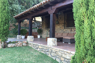 Una noche en la cabaña para 2 en Cabaña El Mirador - Finca Los Canchales en Pedroso de Acim (Cáceres)