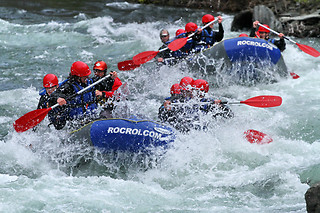 Iniciación al barranquismo y Rafting en Llavorsí (Lleida)