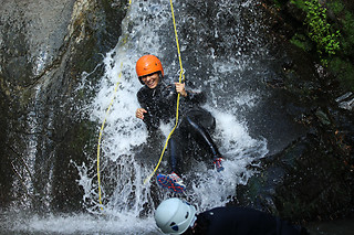 Iniciación al barranquismo y Rafting en Llavorsí (Lleida)