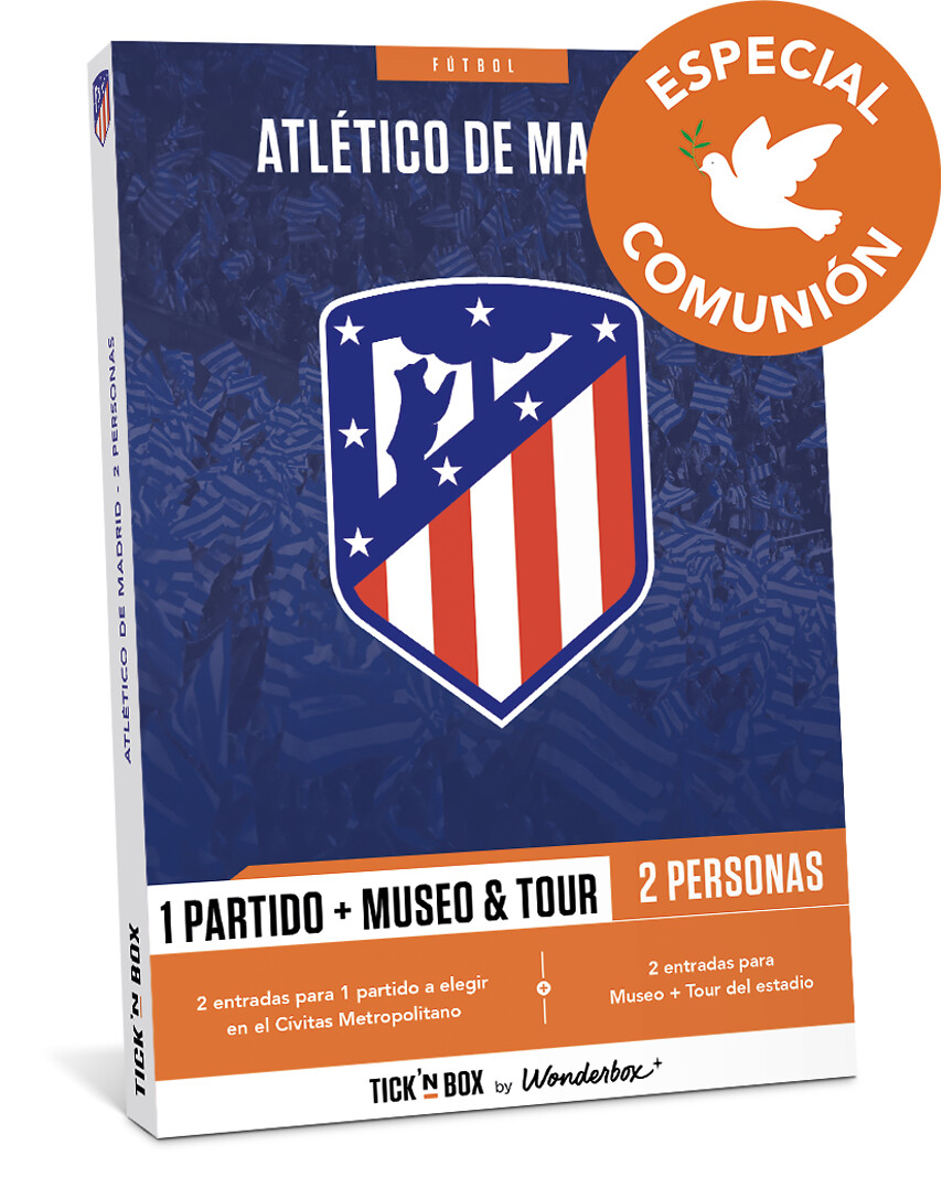 Especial Comunión: Atlético de Madrid - 2 personas