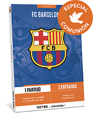 Especial Comunión: FC Barcelona - 2 entradas