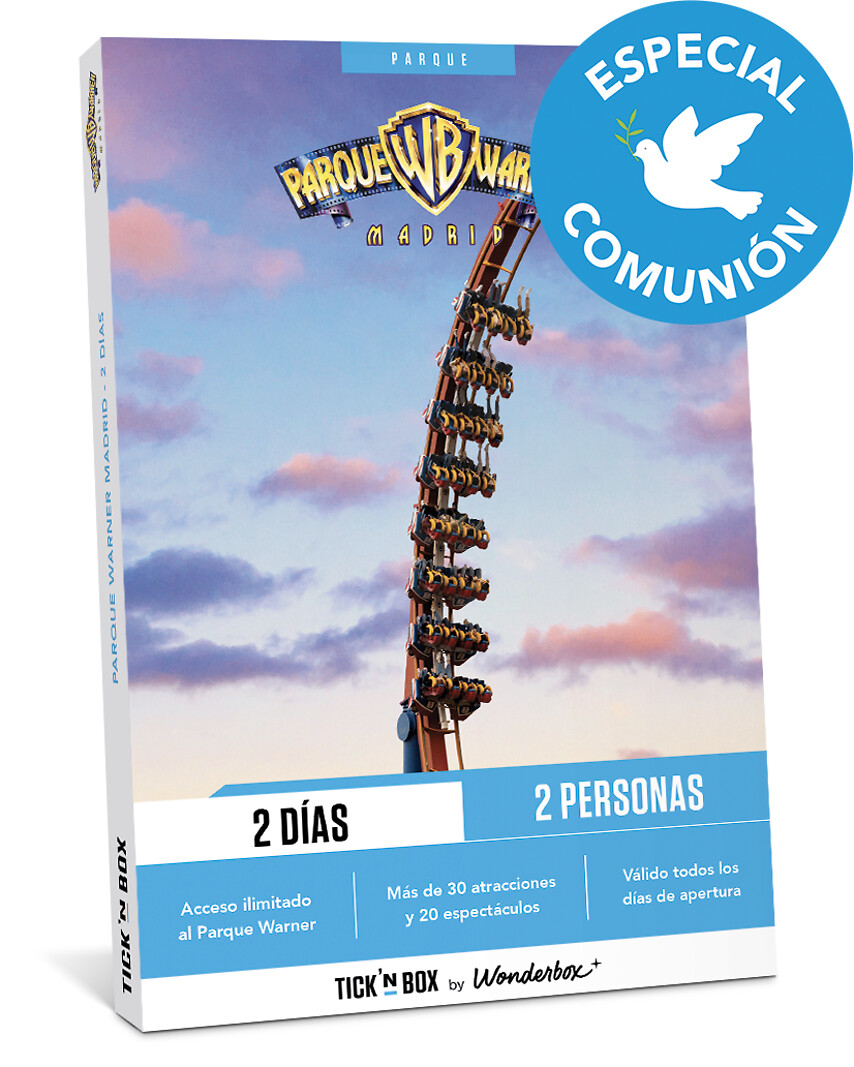 Especial Comunión: Parque Warner 2 días / 1 parque
