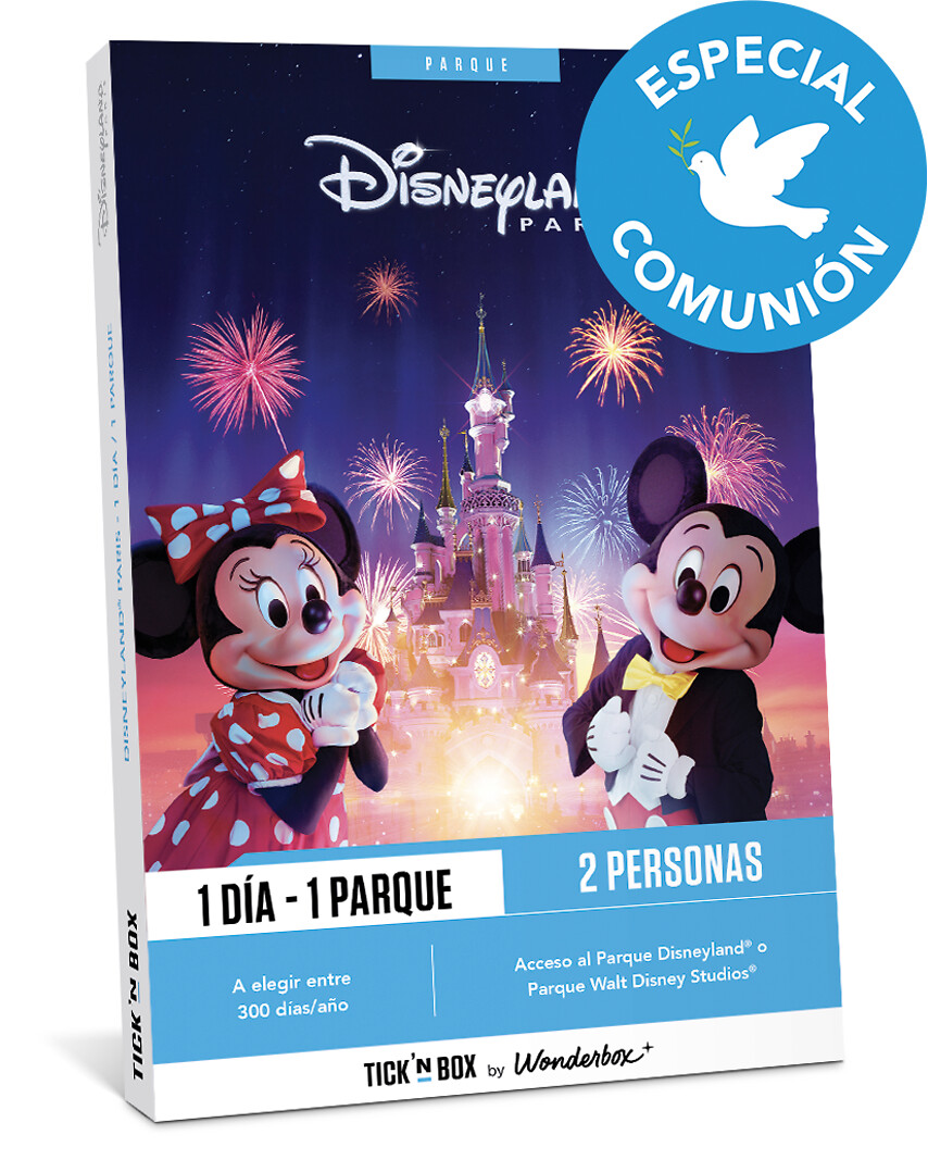 Especial Comunión: Disneyland Paris 1 día / 1 parque
