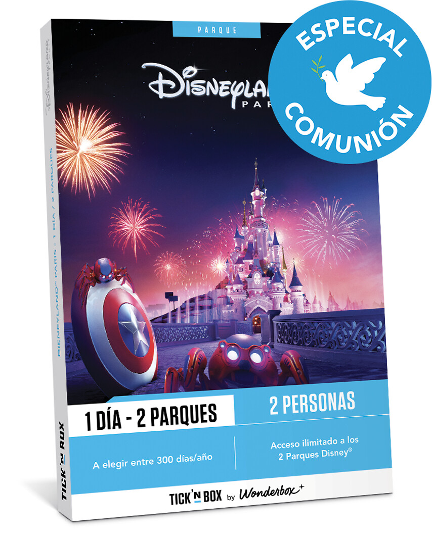Especial Comunión: Disneyland Paris 1 día / 2 parques