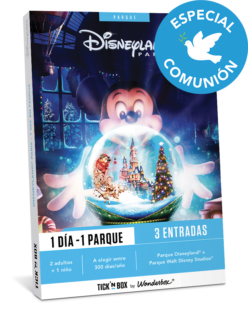 Especial Comunión: Disneyland París en Familia 1 día / 1 parque