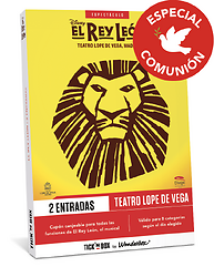 Especial Comunión: El Rey León - 2 entradas