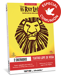 Especial Comunión: El Rey León - 2 entradas