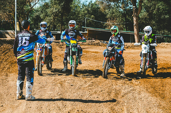 Una primera experiencia motocross para 1 en Motoffroad Academy en L'Ametla del Vallés