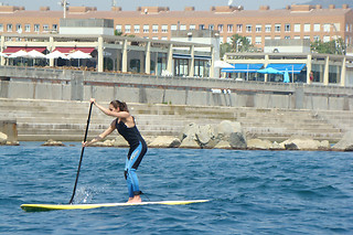 Paseo en kayak en Barcelona