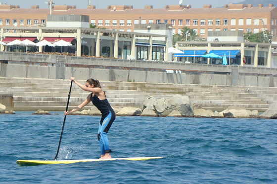 Paseo en kayak en Barcelona