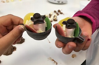 Un taller lúdico con chocolate para 2 en Taller de Chocolate en Barcelona
