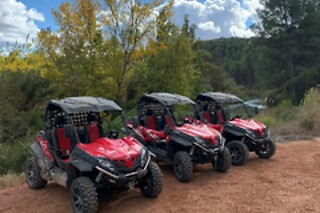 Un alquiler de buggy para 2 en Alonis Jet 4x4 en Cilanco (Albacete)