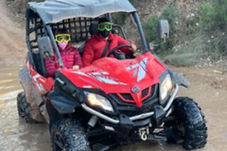 Un alquiler de buggy para 2 en Alonis Jet 4x4 en Cilanco (Albacete)