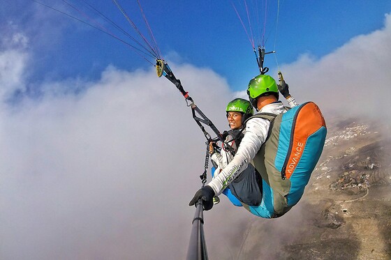 Un vuelo Bonze flight para 1 en Airsports Tenerife en Costa Adeje (Santa Cruz de Tenerife)