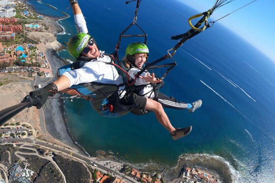 Un vuelo Bonze flight para 1 en Airsports Tenerife en Costa Adeje (Santa Cruz de Tenerife)